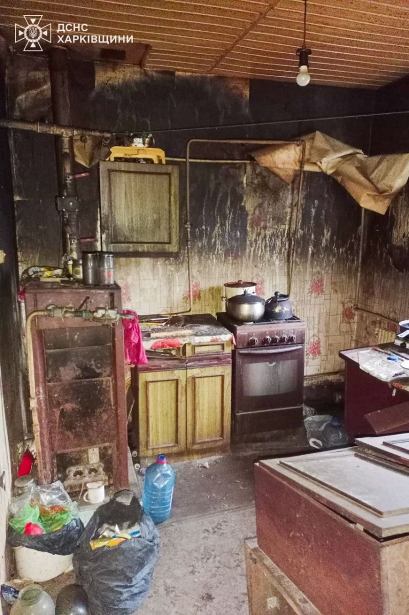 У селищі Рогань на пожежі загинув чоловік